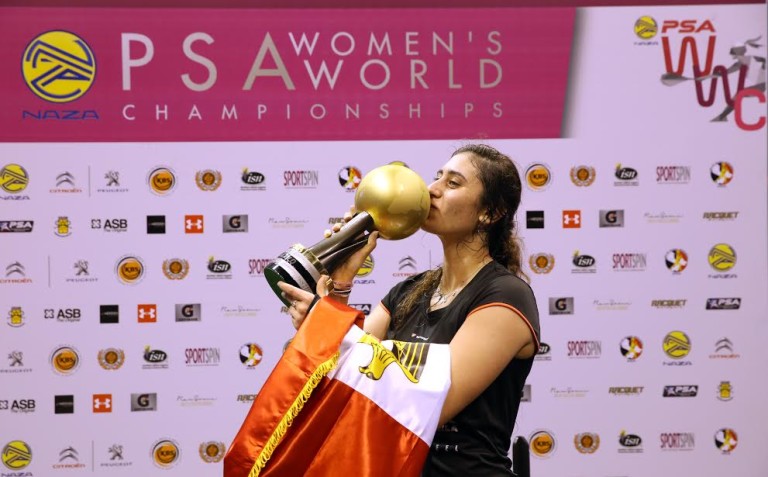 Първа световна титла за египтянка в скуоша