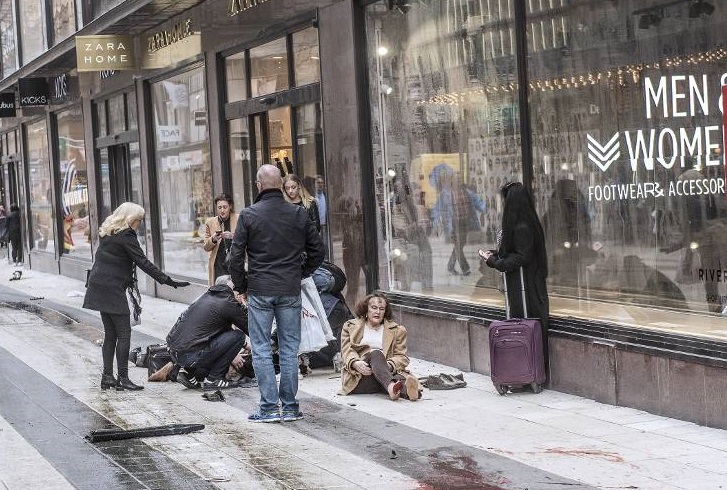 Тероризъм в центъра на Стокхолм